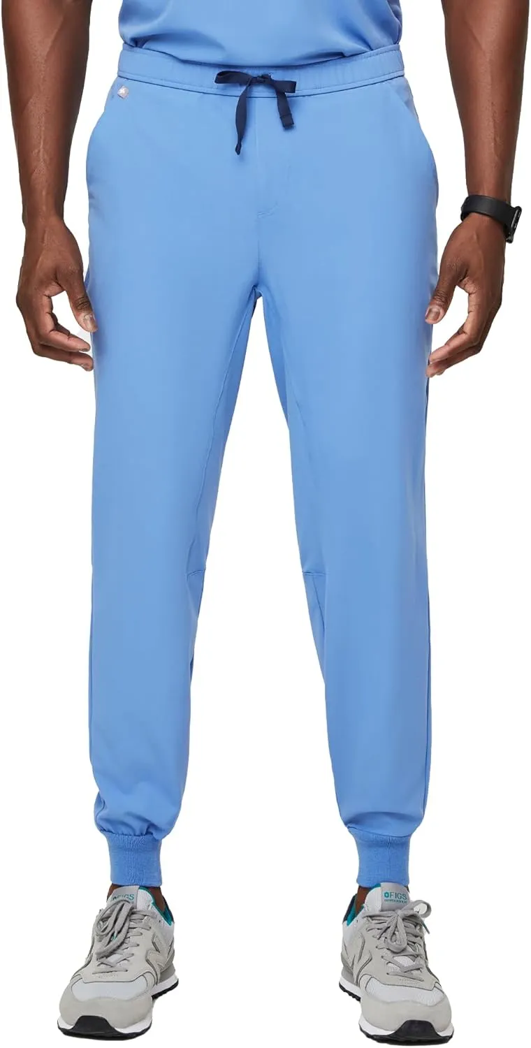 FIGS Tansen Jogger Scrub Pants for Men  Slim Fit, 5 Pockets, 4-Way Stretch, Anti-Wrinkle Mens Scrub Pants