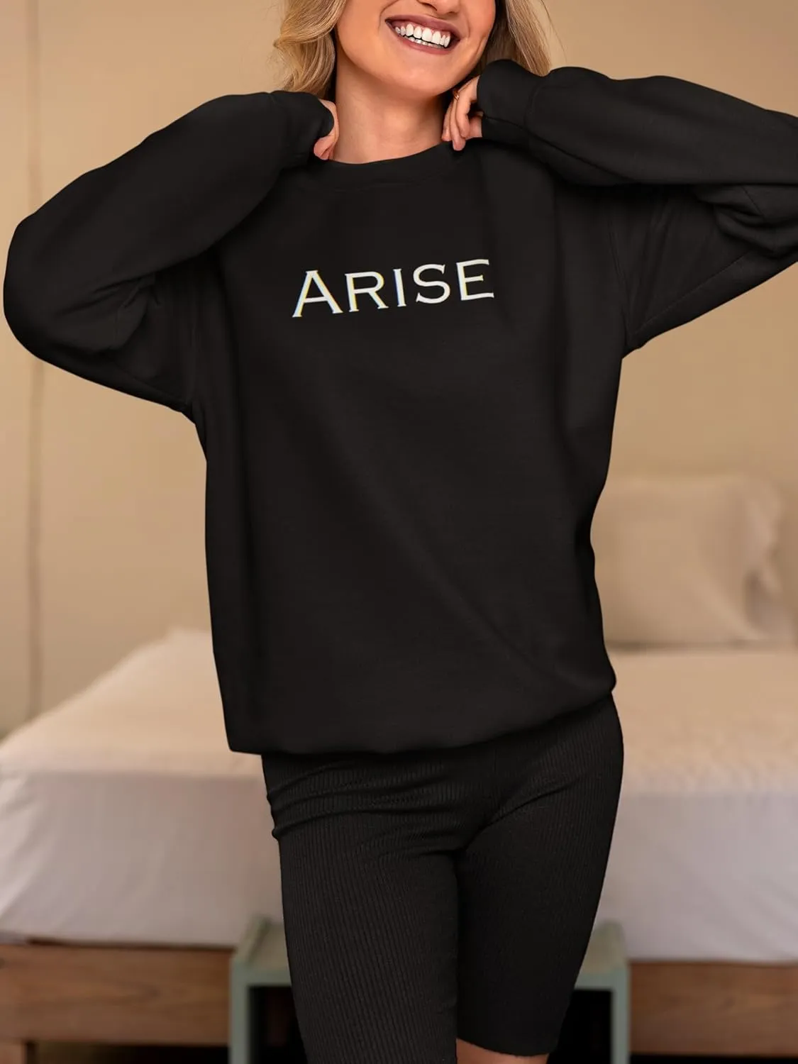 InkPressions ARISE Game Crewneck Sweatshirt Anime Fan Design Manga Lovers Aesthetic Japanese Streetwear Gamer Pullover Unisex