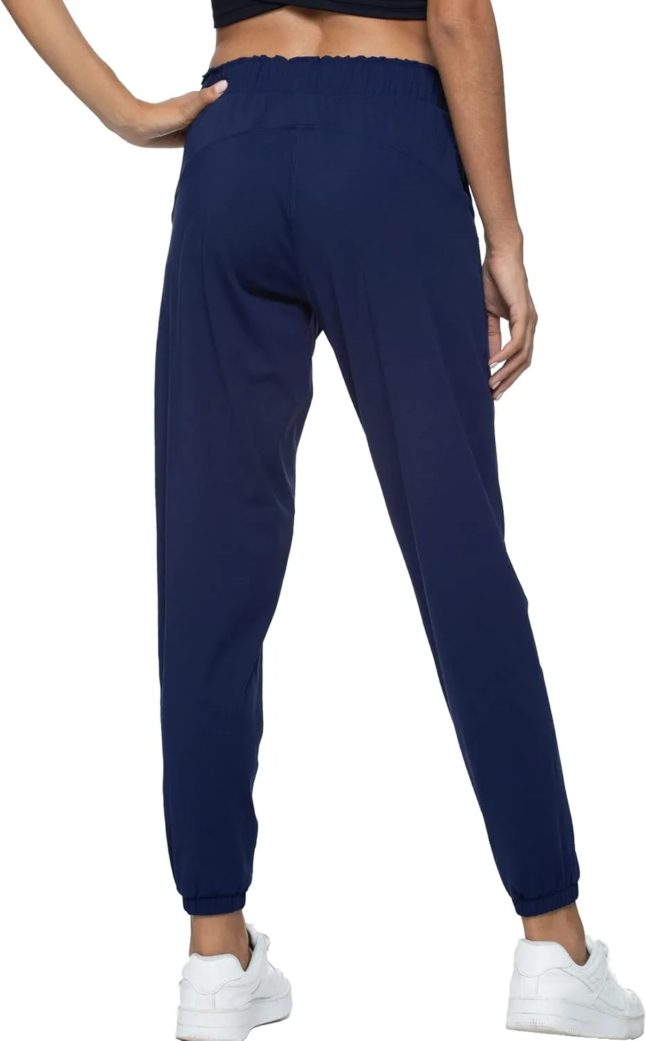 Kcutteyg Womens Joggers with Pockets, Lightweight Quick Dry Athletic Workout Soft Pants for Gym, Yoga, Running