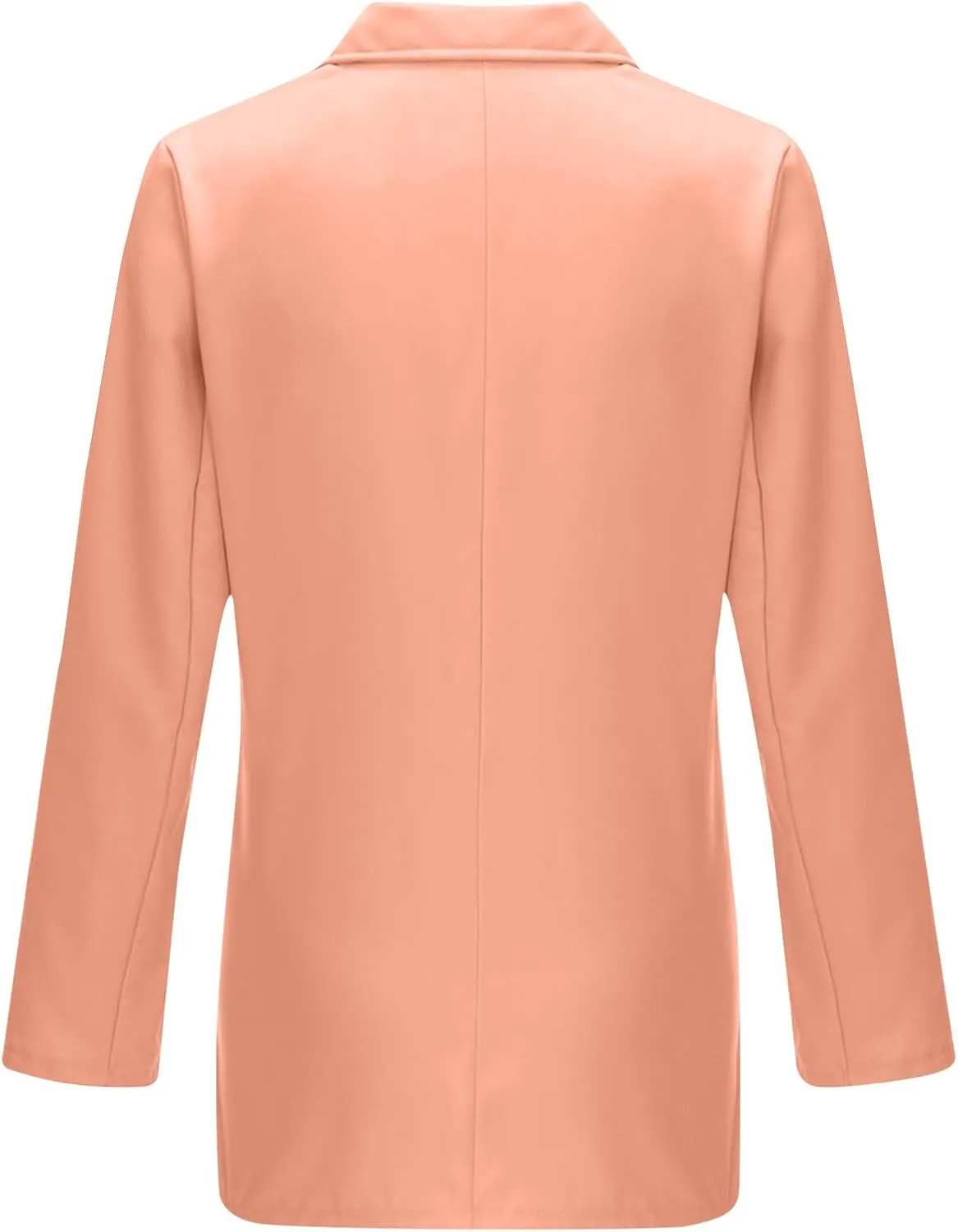 Women's Fall Casual Blazers Business Outfits Long Sleeve Notch Lapel Trendy Work Suit Office Blazer Jackets Outerwear
